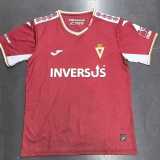 2025/26 Real Murcia Home Red Fans Soccer jersey