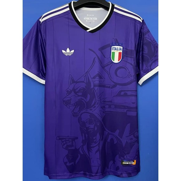 2025 Italy Special Edition Purple Fans Soccer jersey
