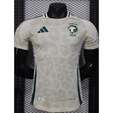 [PLAYER] 2025 Saudi Arabia Away White Player Soccer jersey