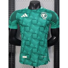 [PLAYER] 2025 Saudi Arabia Home Green Player Soccer jersey