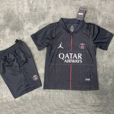 2025/26 PSG 4RD Black Fans Kids Soccer jersey