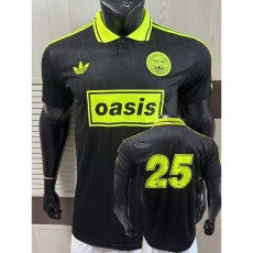 [PLAYER] 2025 Man Utd Black Player Soccer jersey