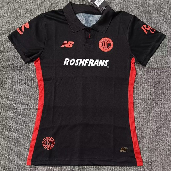2025/26 Toluca 3RD Black Fans Women Soccer jersey