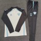 2025/26 Malaga CF White Half Pull Tracksuit