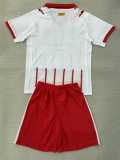 2025/26 Girona FC Home White Fans Kids Soccer jersey