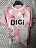 2025/26 Real Oviedo Special Edition Pink Fans Soccer jersey