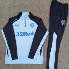 2025/26 Rangers Azure Half Pull Tracksuit
