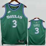2025/26 MAVERICKS DAVIS #3 Green NBA Jerseys