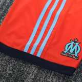 2011/12 Marseille Away Red Retro Kids Soccer jersey