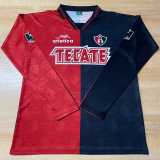 1995/96 Atlas Home Red Retro Long Sleeve Soccer jersey