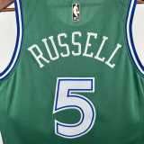 2025/26 MAVERICKS RUSSELL #5 Green NBA Jerseys
