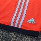 2011/12 Marseille Away Red Retro Kids Soccer jersey