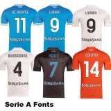 [PLAYER] 2025/26 Napoli Halloween blue Player Soccer jersey