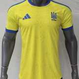 2026 Ukraine Home Yellow Fans Soccer jersey
