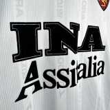 1999/00 Roma Away White Retro Soccer jersey