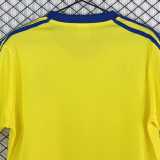 1977 Nottingham Forest Away Yellow Retro Soccer jersey