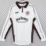 1999/00 FC St. Pauli Home White Retro Long Sleeve Soccer jersey
