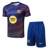 2025/26 BAR Dark Blue Training Shorts Suit