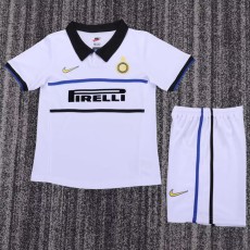 1998/99 INT Away White Retro Kids Soccer jersey