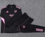 2025/26 ASN Black Half Pull Tracksuit