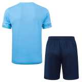 2025/26 Man City Azure Training Shorts Suit