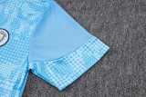2025/26 Man City Azure Training Shorts Suit