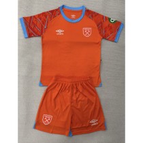 2025/26 West Ham GKO Orange Fans Kids Soccer jersey