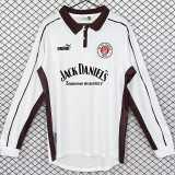 1999/00 FC St. Pauli Home White Retro Long Sleeve Soccer jersey