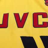 1993/94 ASN Away Yellow Retro Kids Soccer jersey
