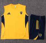 2025/26 Boca Juniors Yellow Training Shorts Suit
