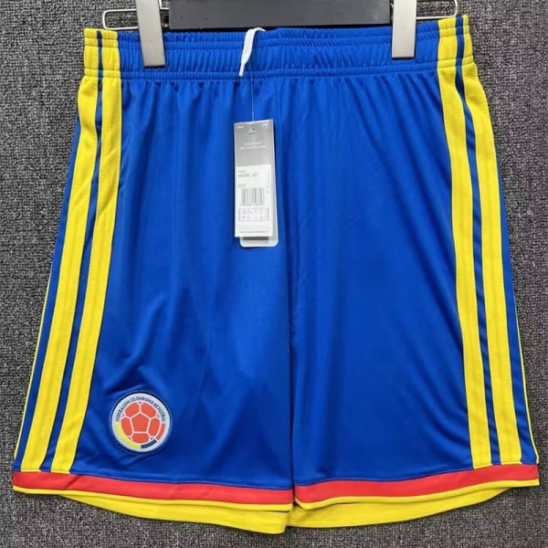 2026 Colombia Home Blue Fans Soccer Shorts