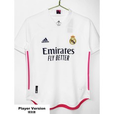 [PLAYER] 2020/21 R MAD Home White Retro Player Soccer jersey