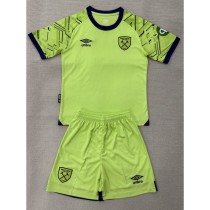 2025/26 West Ham GKG Aqua Fans Kids Soccer jersey