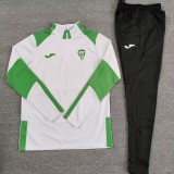 2025/26 Cordoba CF White Half Pull Tracksuit
