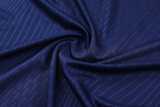 2025 France Dark Blue Half Pull Tracksuit