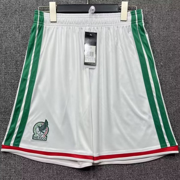2026 Mexico Home White Fans Soccer Shorts
