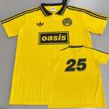 2025 Yellow Ad Oasis Joint Edition Fans Soccer jersey