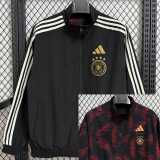 2025 Germany Black Windbreaker