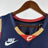 2025/26 CAVALIRERS JAMES #23 Dark Blue NBA Jerseys