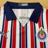 2018/19 Chivas Home Red Retro Long Sleeve Soccer jersey