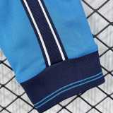 1998/99 Napoli Home Azure Retro Long Sleeve Soccer jersey