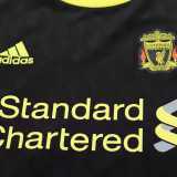 2010/11 LIV 3RD Black Retro Kids Soccer jersey