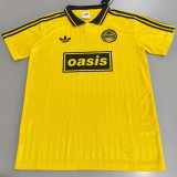 2025 Yellow Ad Oasis Joint Edition Fans Soccer jersey