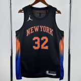 2025/26 KNICKS Black NBA Jerseys