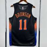 2025/26 KNICKS BRUNSON #11 Black NBA Jerseys