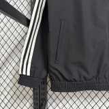 2025 Germany Black Windbreaker