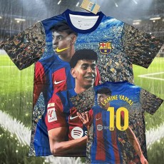 2025/26 BAR LAMINE YAMAL #10 Fans Soccer jersey