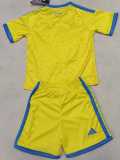2026 Ukraine Home Yellow Fans Kids Soccer jersey