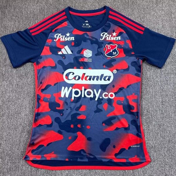 2025/26 Independiente Medellin Away Dark Blue Fans Soccer jersey