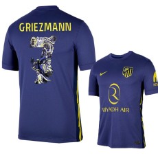 2025/26 A MAD Away Dark Blue Fans Soccer jersey